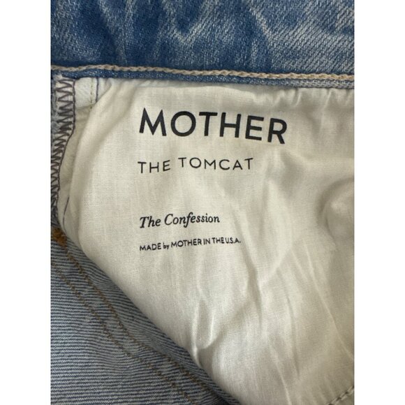 Mother Superior The Tomcat The Confession Distressed Jeans Size 28 - Picture 7 of 7